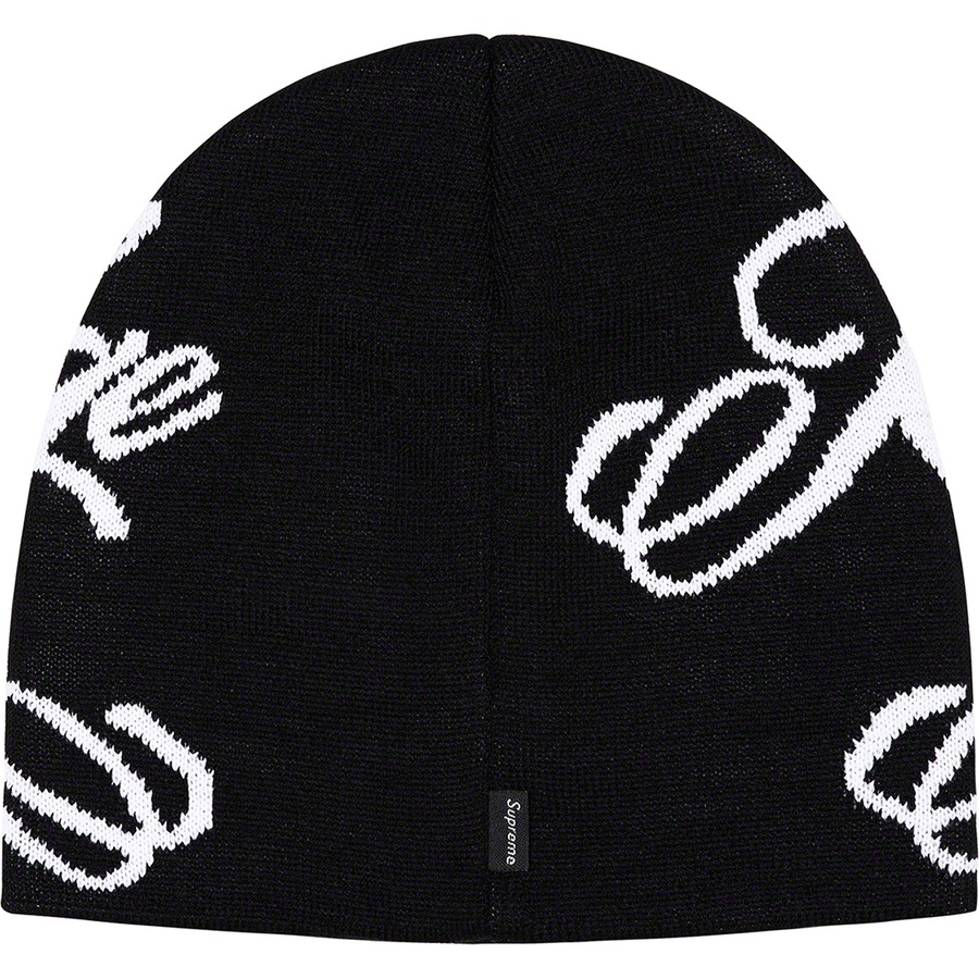 Details on Knowledge Reigns Beanie Black from spring summer 2022 (Price is $40)