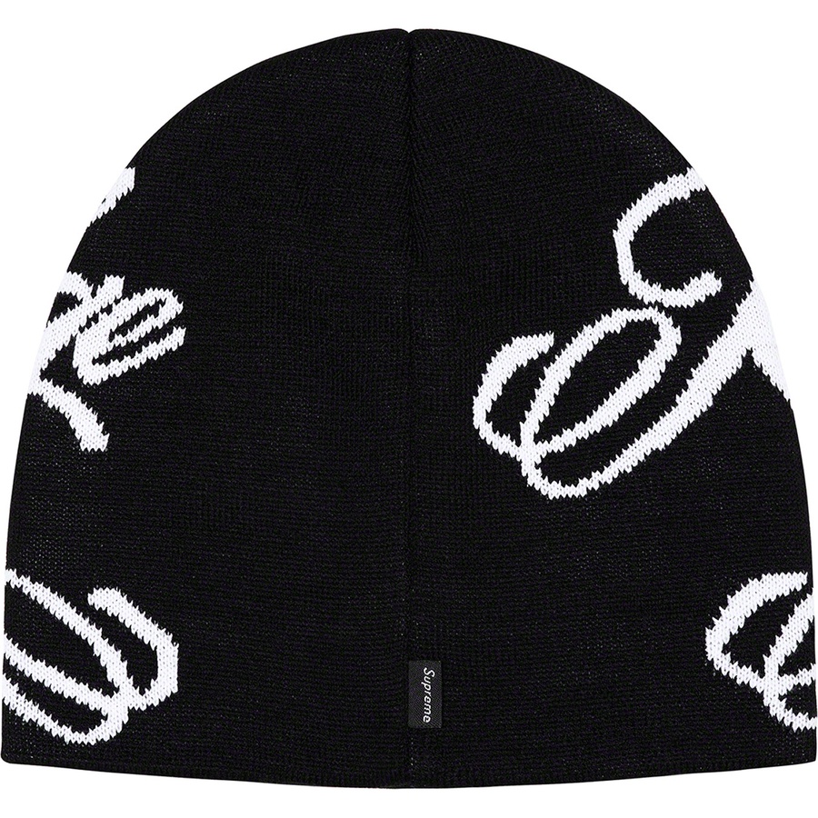 Details on Knowledge Reigns Beanie Black from spring summer
                                                    2022 (Price is $40)