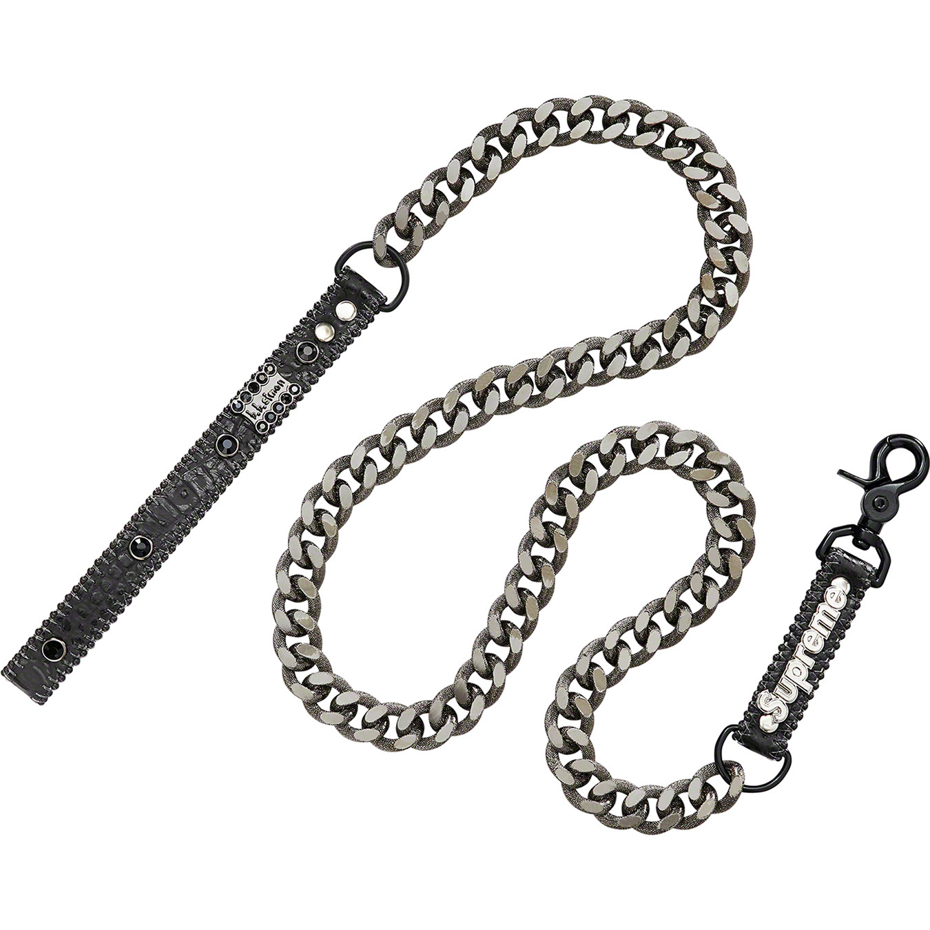 シュプリーム Supreme 2022年春夏 B.B. Simon Studded Dog Leash スタッズ ドッグ リーシュ リード【メンズ】