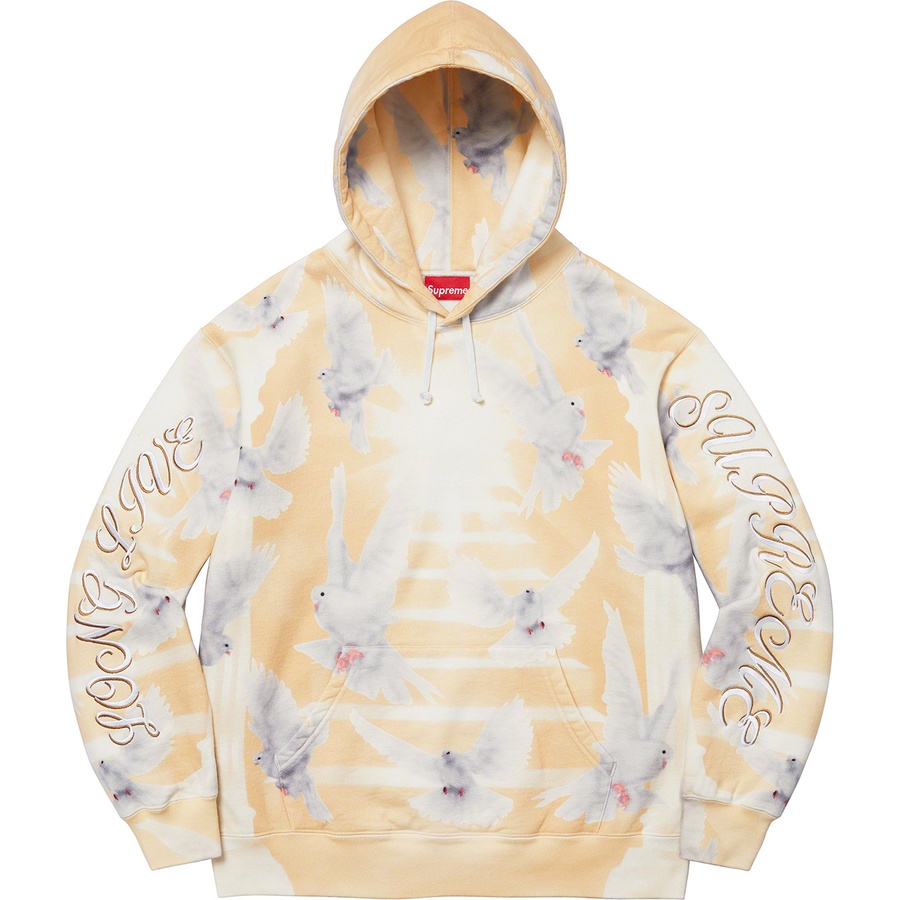 Details on Doves Hooded Sweatshirt Tan from spring summer
                                                    2022 (Price is $188)