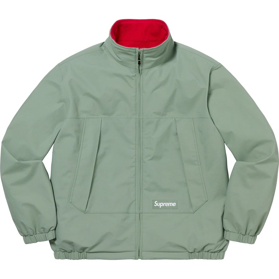 Details on GORE-TEX Reversible Polartec Lined Jacket Light Olive from spring summer 2022 (Price is $268)