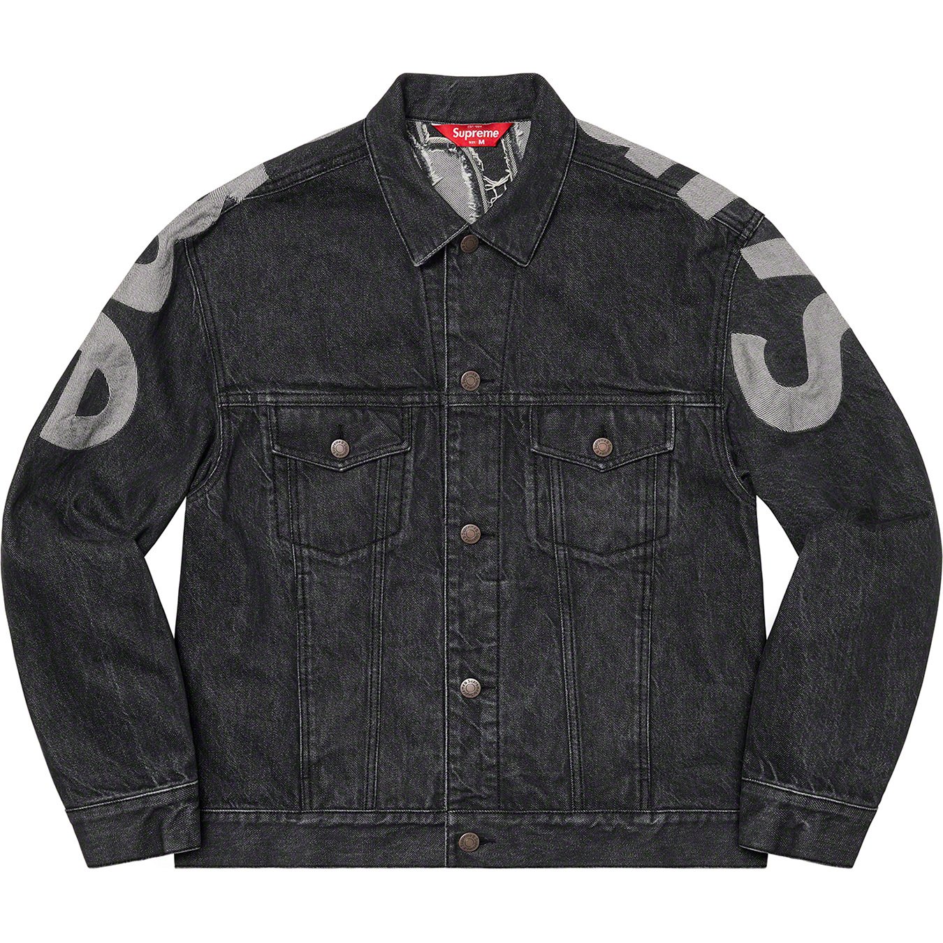 Supreme Supreme x Playboy Denim Trucker Jacket (Black)