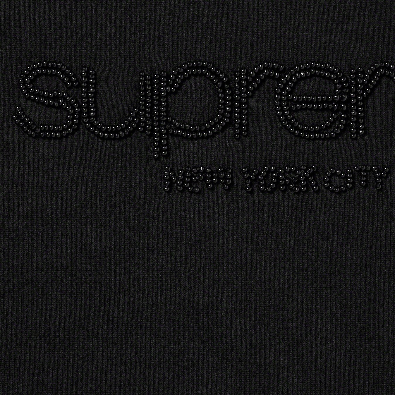 Beaded Logo S S Top - spring summer 2022 - Supreme