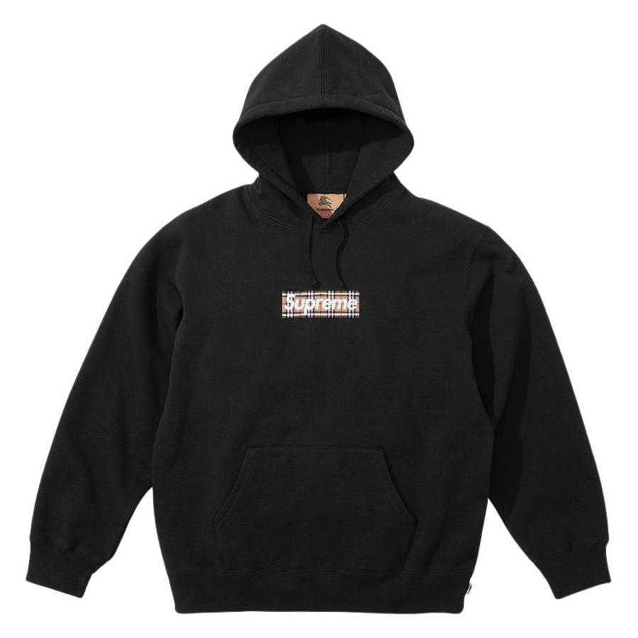 Burberry Box Logo Hooded Sweatshirt - spring summer 2022 - Supreme