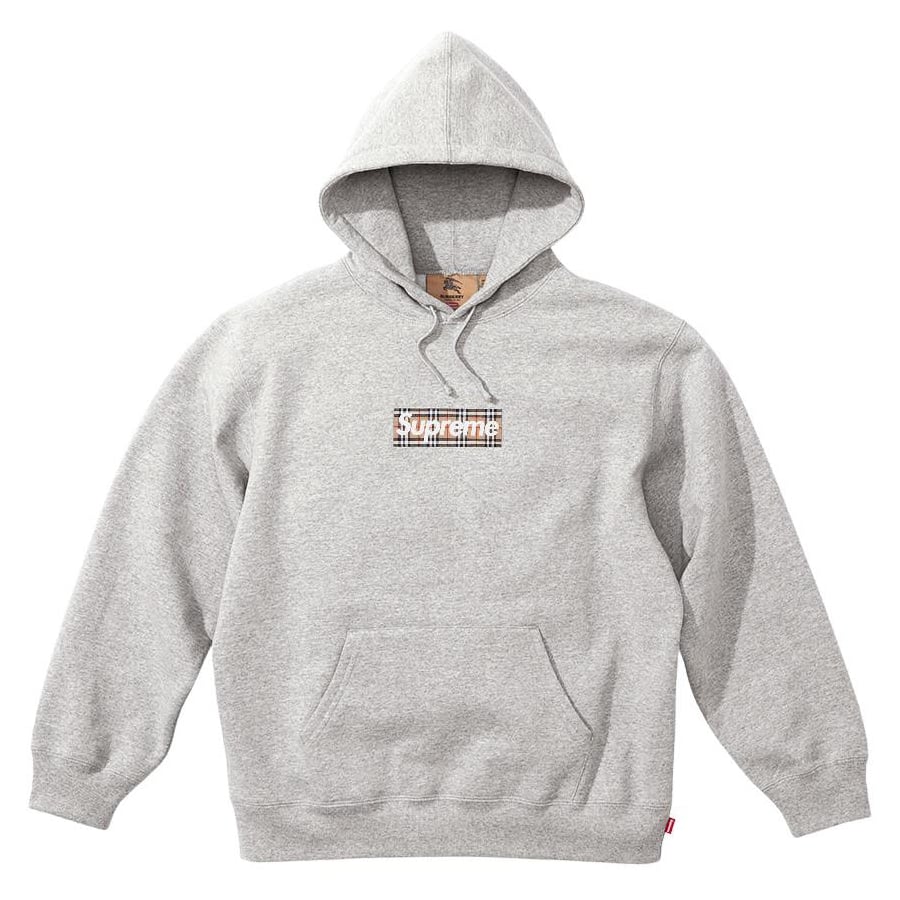 S supreme berberry hoodie boxlogo