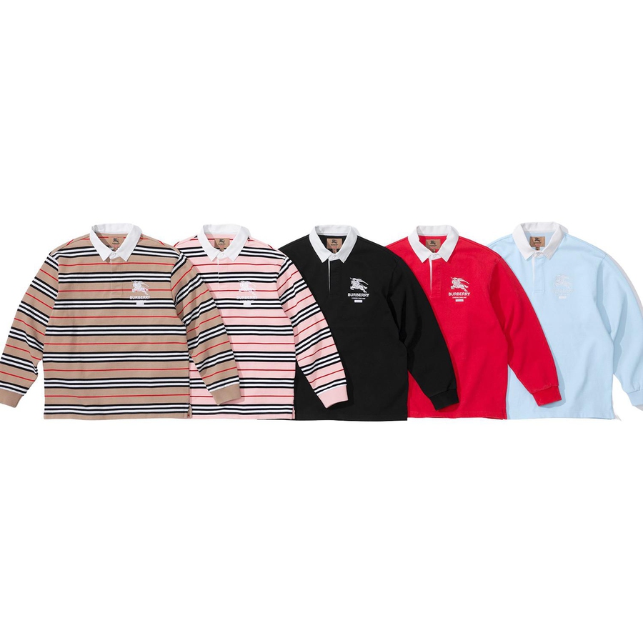 Details on Supreme Burberry Rugby from spring summer
                                            2022 (Price is $168)