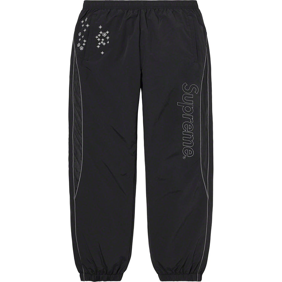 Details on AOI Glow-in-the-Dark Track Pant Black from spring summer
                                                    2022 (Price is $148)