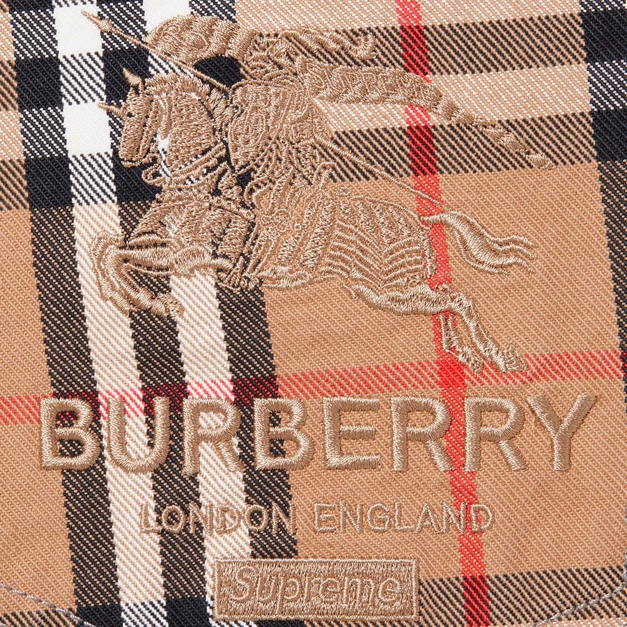 Details on Supreme Burberry Regular Jean Beige from spring summer
                                                    2022 (Price is $198)