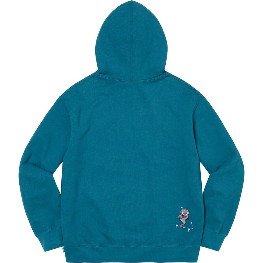 Details on Angel Hooded Sweatshirt Marine Blue from spring summer 2022 (Price is $158)
