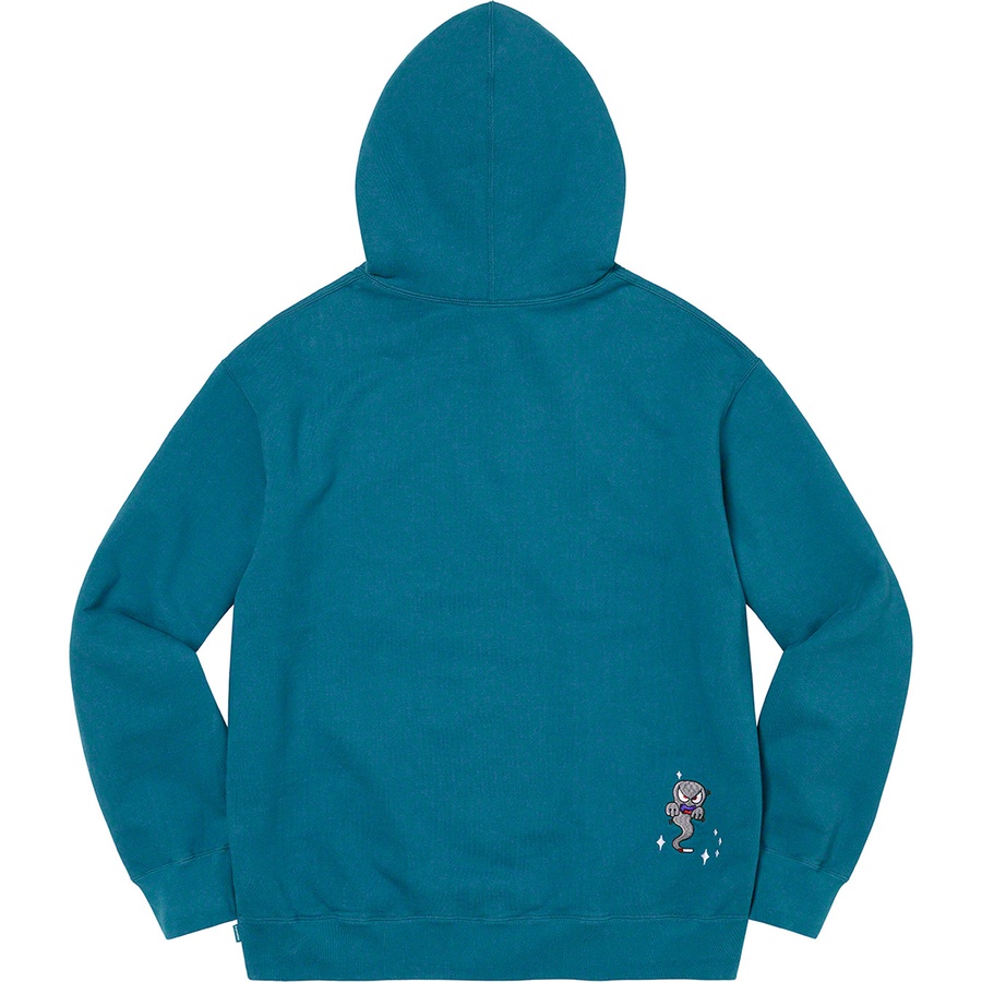 Details on Angel Hooded Sweatshirt Marine Blue from spring summer
                                                    2022 (Price is $158)