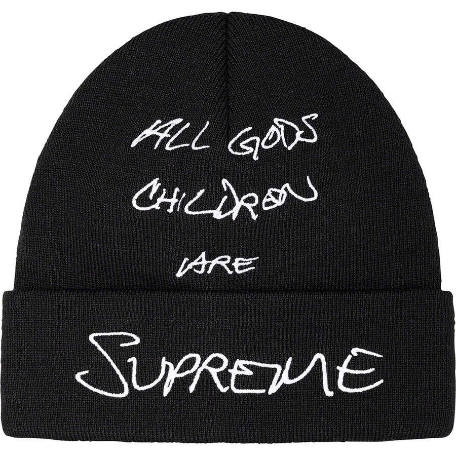 Details on God's Children Beanie Black from spring summer
                                                    2022 (Price is $40)