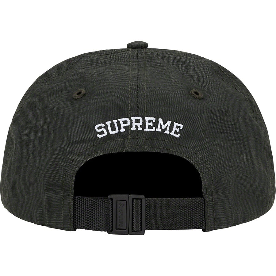 Details on Small Box Coated Linen 6-Panel Black from spring summer
                                                    2022 (Price is $54)