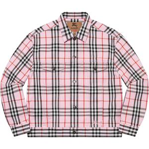 Burberry Denim Trucker Jacket - spring summer 2022 - Supreme