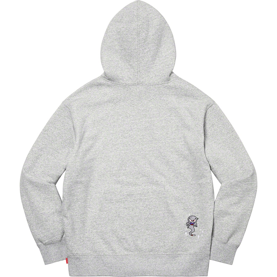 Details on Angel Hooded Sweatshirt Heather Grey from spring summer
                                                    2022 (Price is $158)