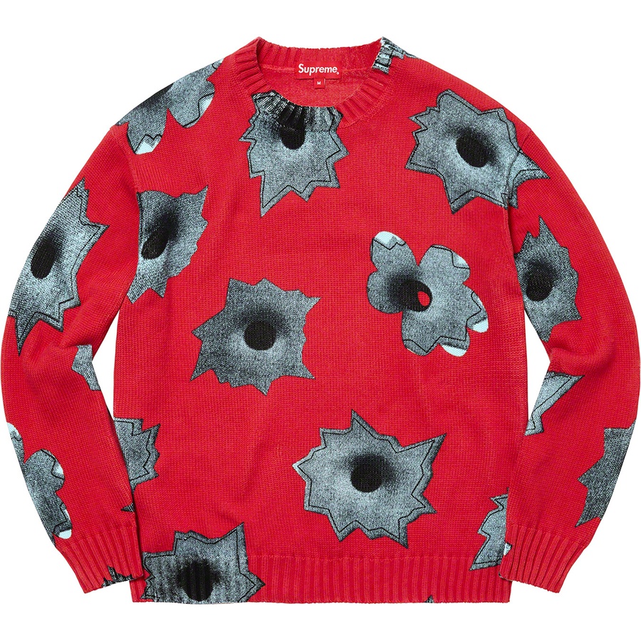 Details on Nate Lowman Sweater Red from spring summer 2022 (Price is $168)
