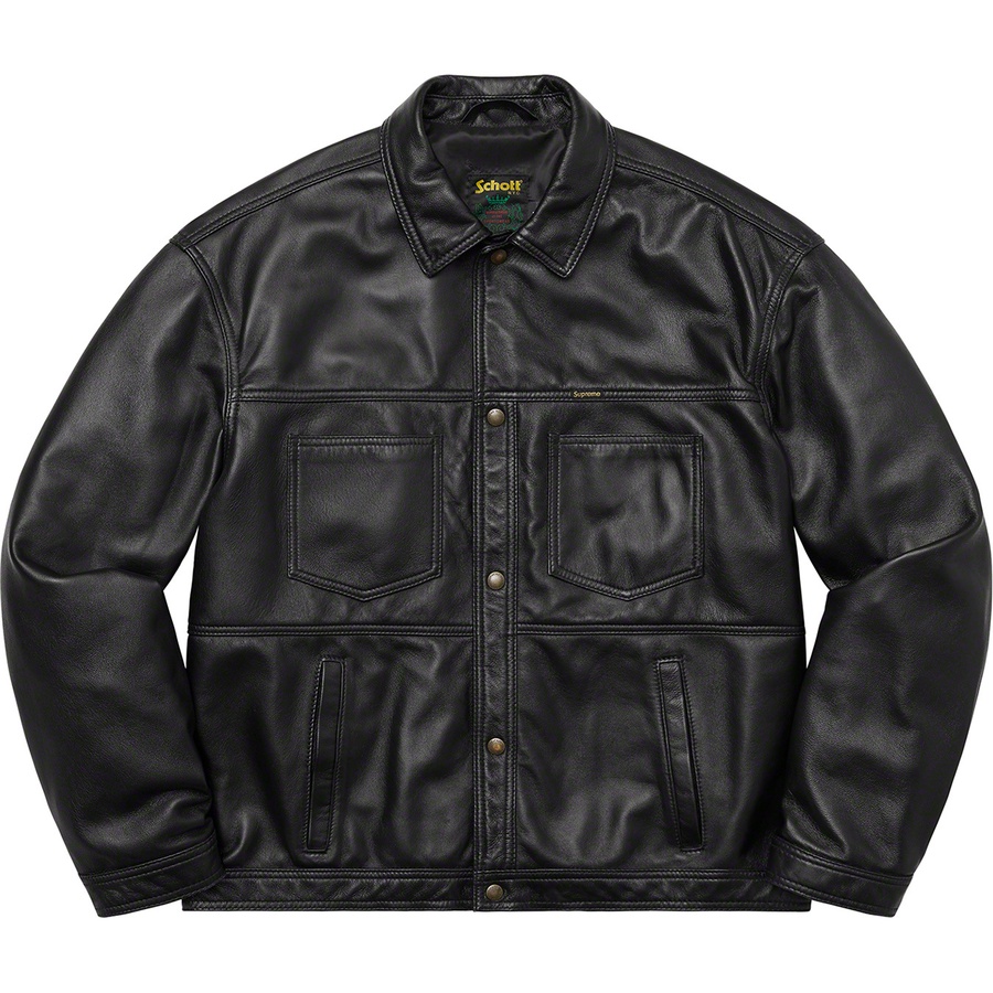 Schott Leather Work Jacket - spring summer 2022 - Supreme