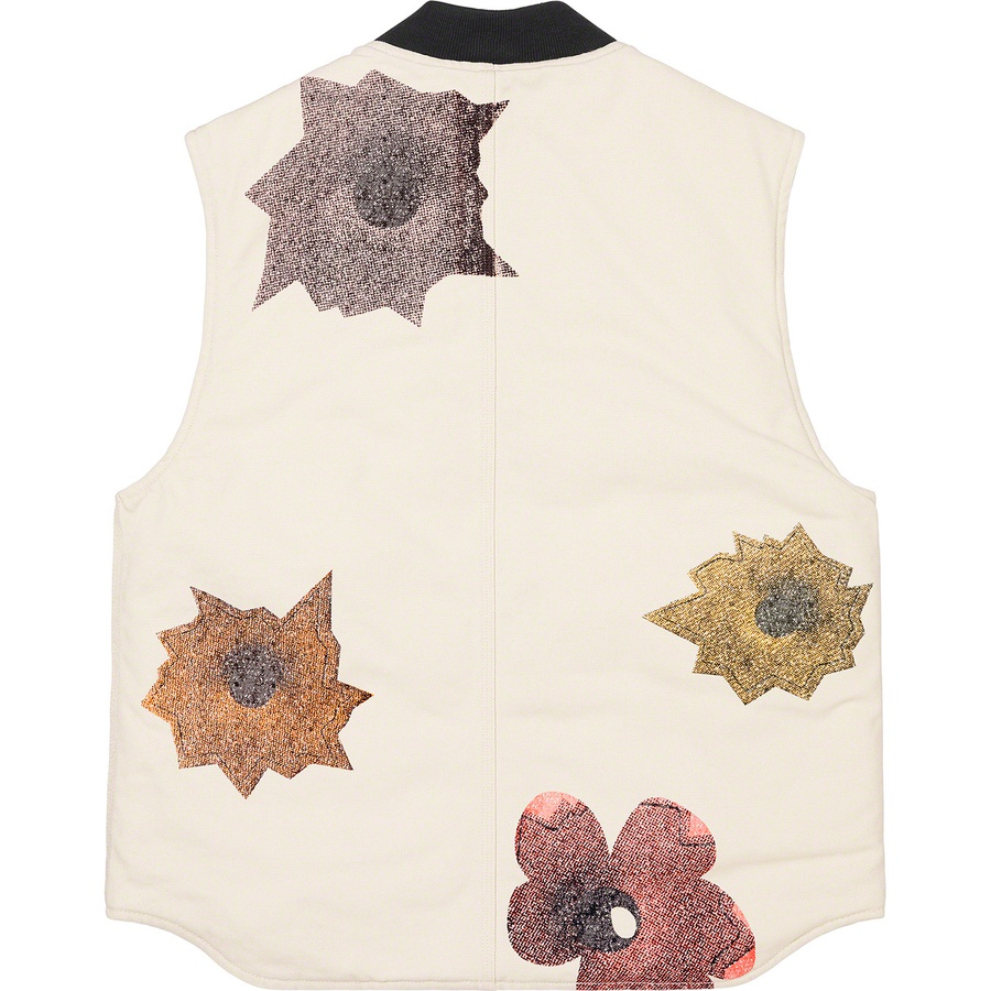 Details on Nate Lowman Work Vest Natural from spring summer 2022 (Price is $188)