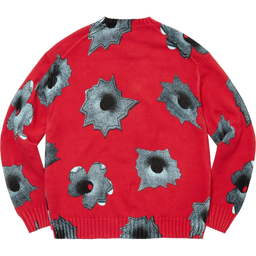 Details on Nate Lowman Sweater Red from spring summer
                                                    2022 (Price is $168)