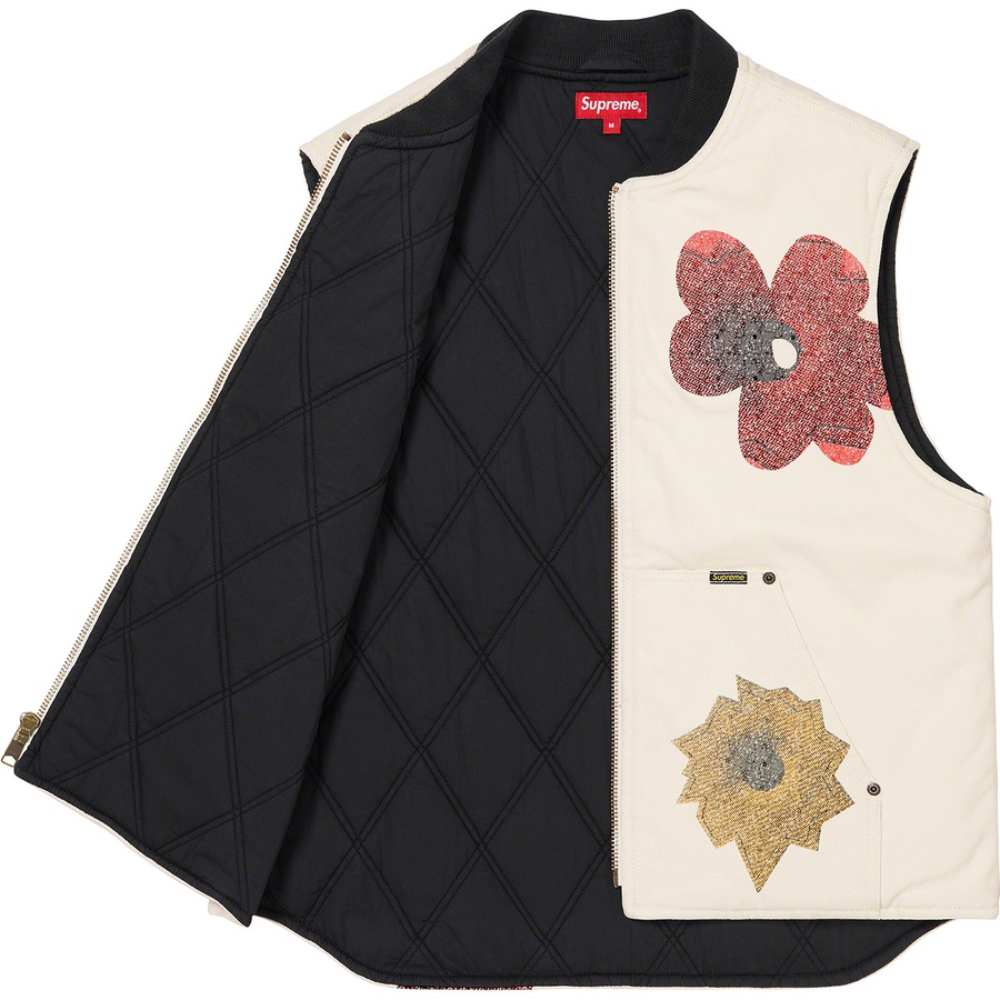 Details on Nate Lowman Work Vest Natural from spring summer
                                                    2022 (Price is $188)