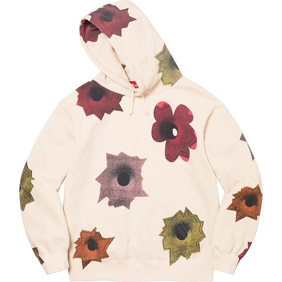 Details on Nate Lowman Hooded Sweatshirt Natural from spring summer 2022 (Price is $178)