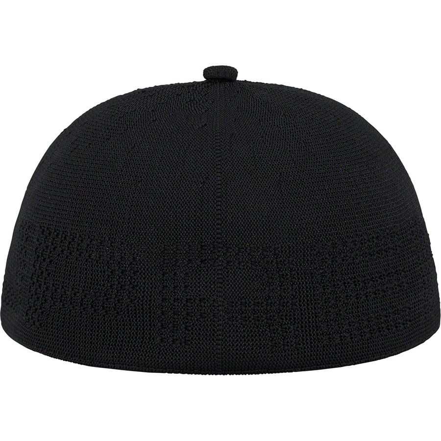 Details on Supreme Kangol Ventair Logo Spacecap Black from spring summer
                                                    2022 (Price is $68)