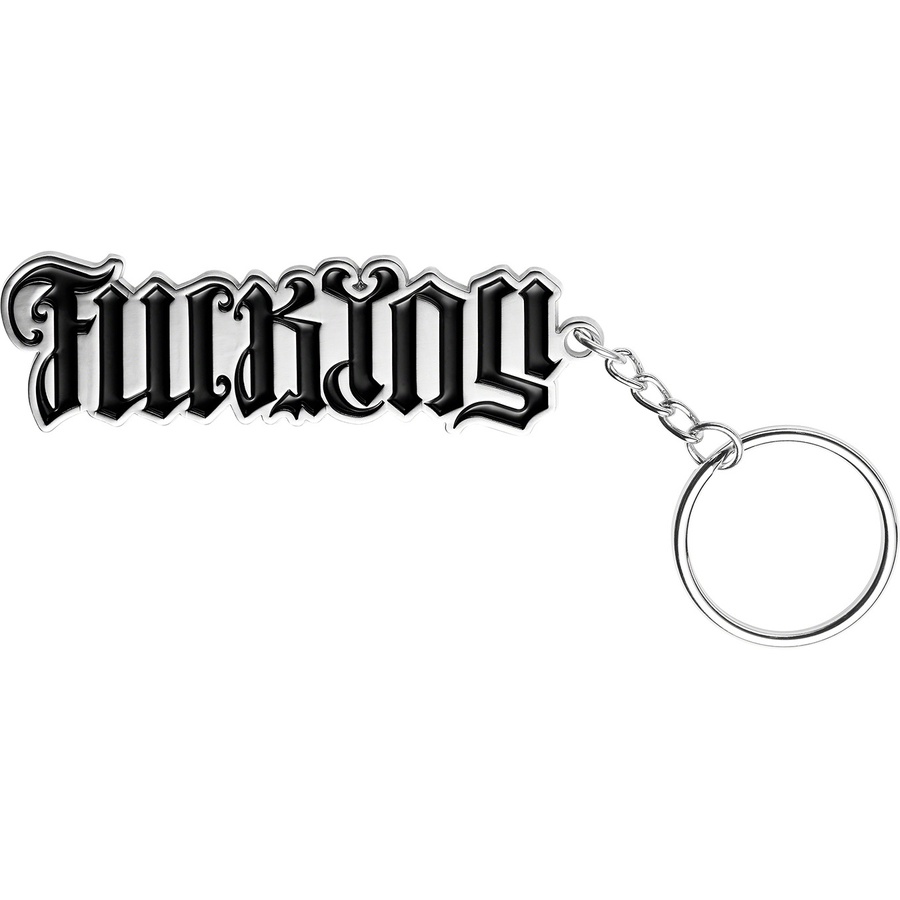 Details on Ambigram Keychain Black from spring summer 2022 (Price is $22)