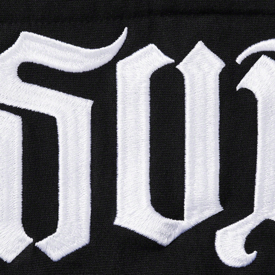 Details on Ambigram Hooded Sweatshirt Black from spring summer 2022 (Price is $158)