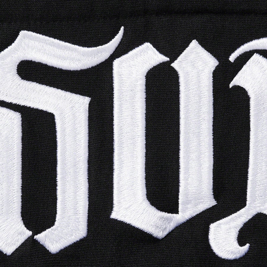 Details on Ambigram Hooded Sweatshirt Black from spring summer
                                                    2022 (Price is $158)