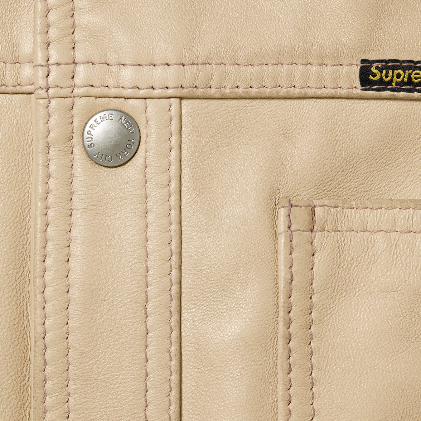 Schott Leather Work Jacket - spring summer 2022 - Supreme
