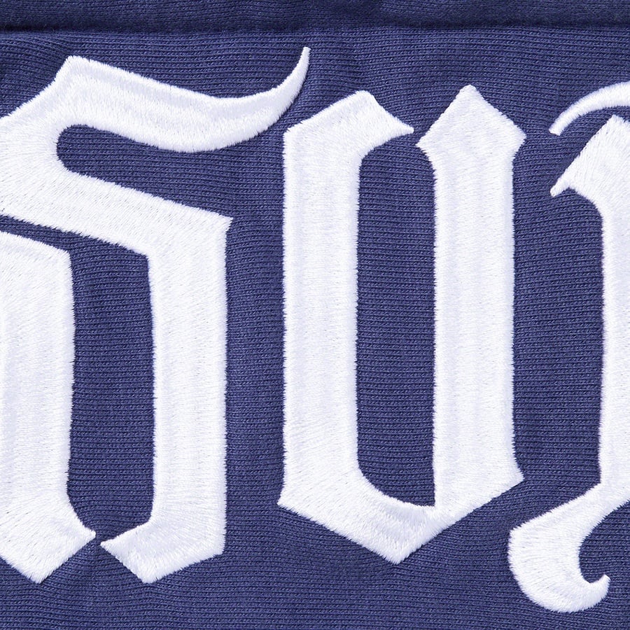 Details on Ambigram Hooded Sweatshirt Washed Navy from spring summer
                                                    2022 (Price is $158)