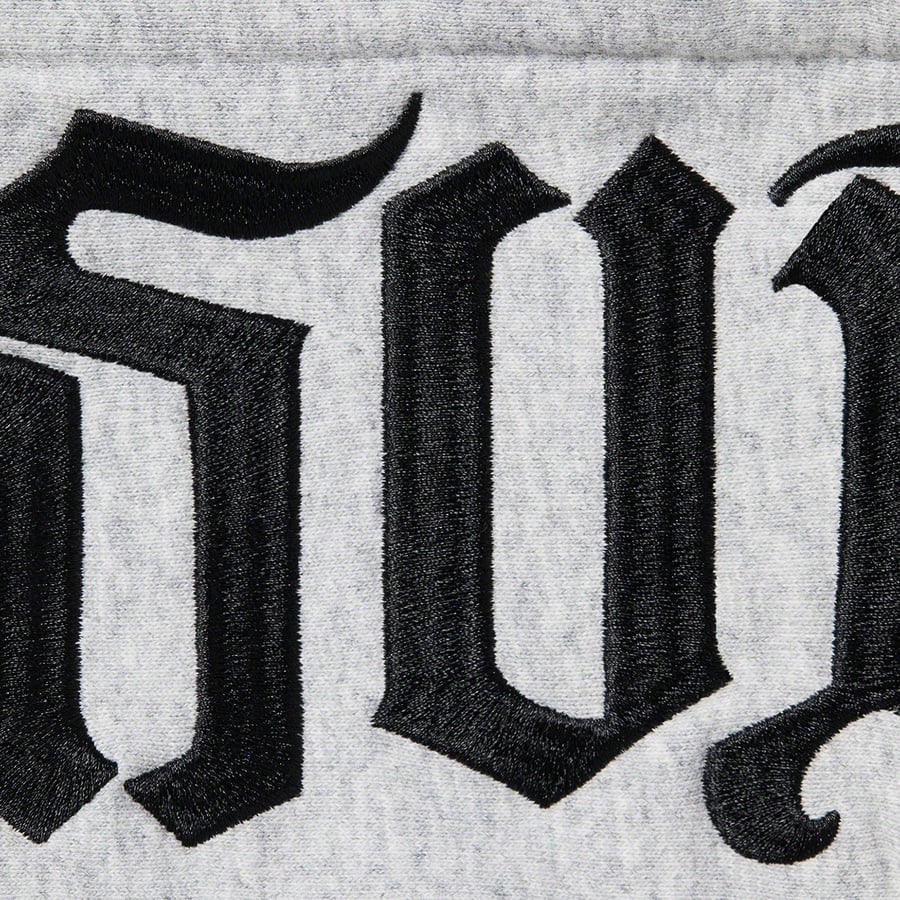 Details on Ambigram Hooded Sweatshirt Heather Grey from spring summer 2022 (Price is $158)