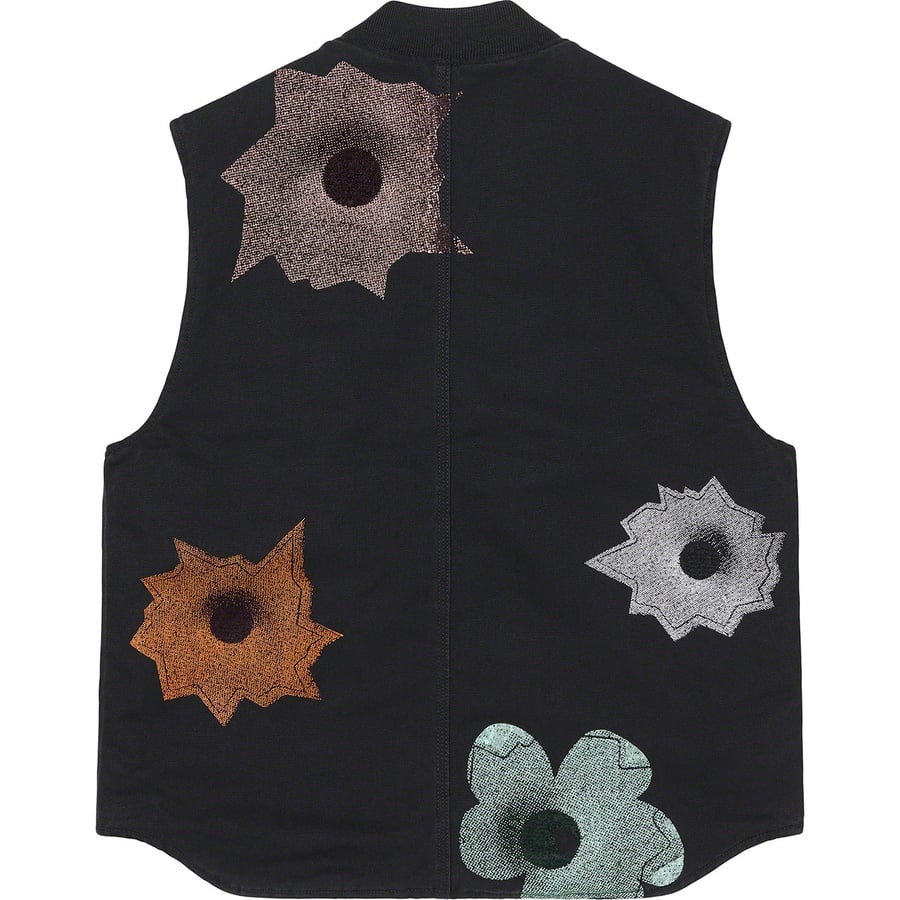 Details on Nate Lowman Work Vest Black from spring summer
                                                    2022 (Price is $188)