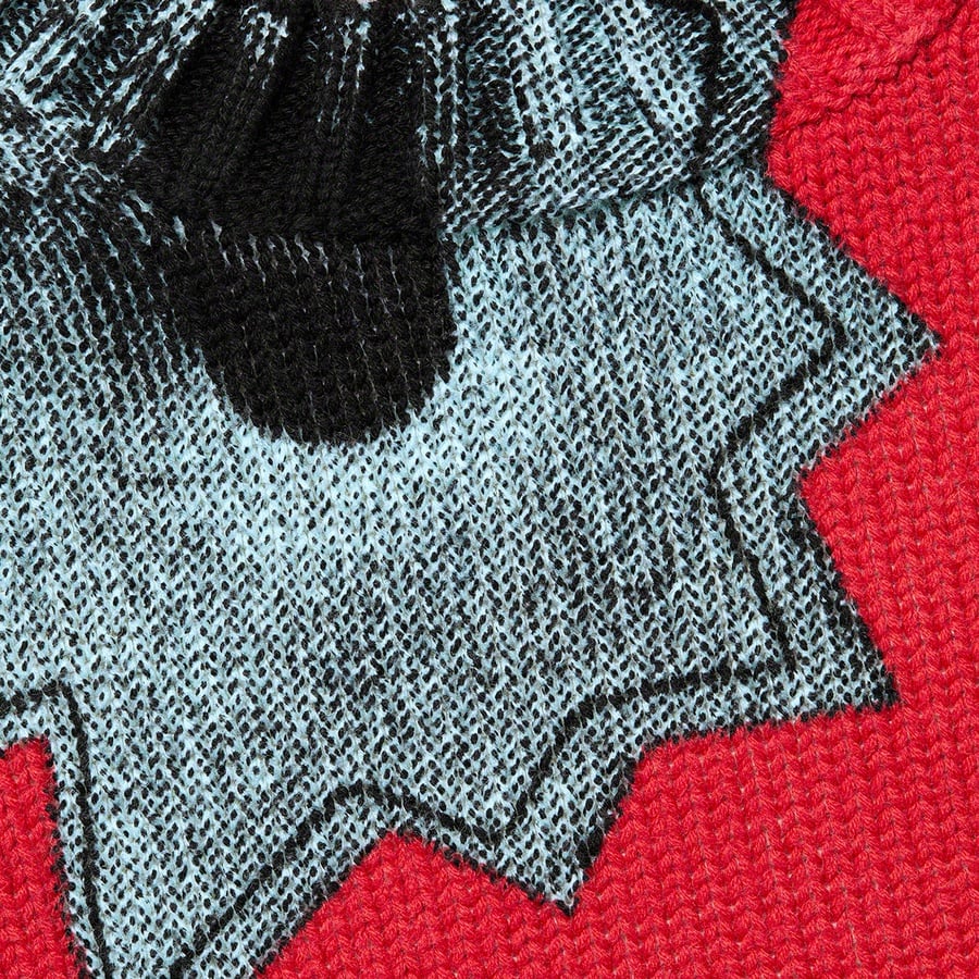 Details on Nate Lowman Sweater Red from spring summer
                                                    2022 (Price is $168)