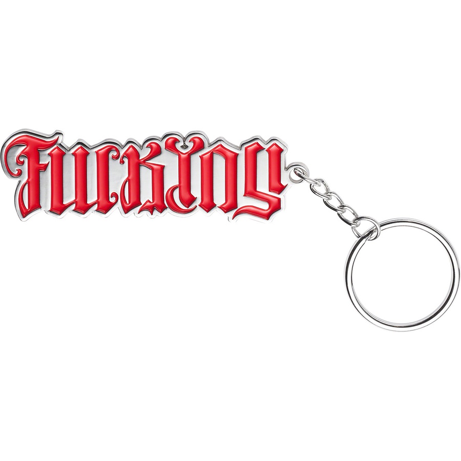 Details on Ambigram Keychain Red from spring summer
                                                    2022 (Price is $22)