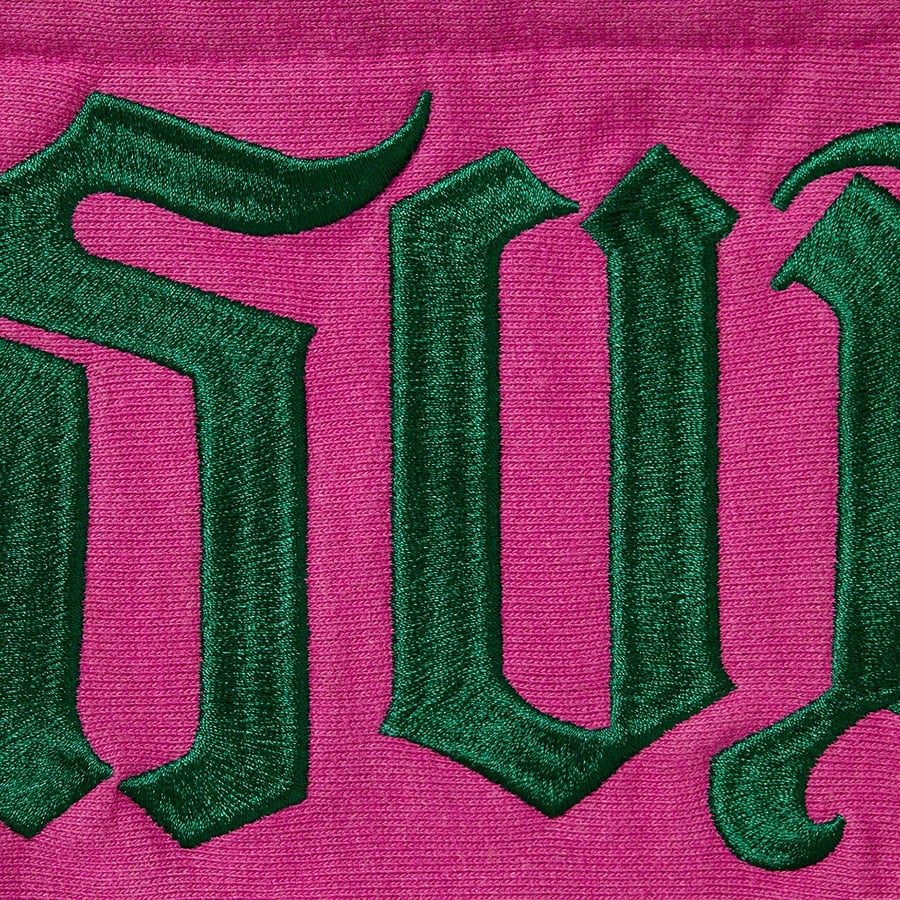 Details on Ambigram Hooded Sweatshirt Raspberry from spring summer
                                                    2022 (Price is $158)