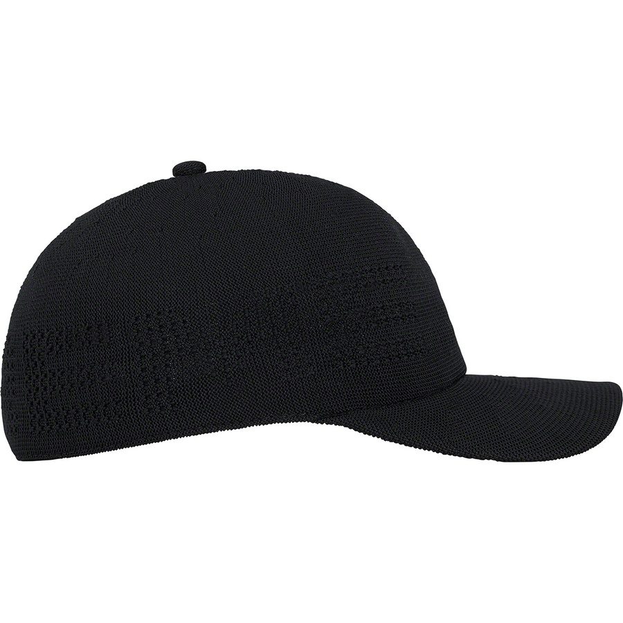 Details on Supreme Kangol Ventair Logo Spacecap Black from spring summer
                                                    2022 (Price is $68)