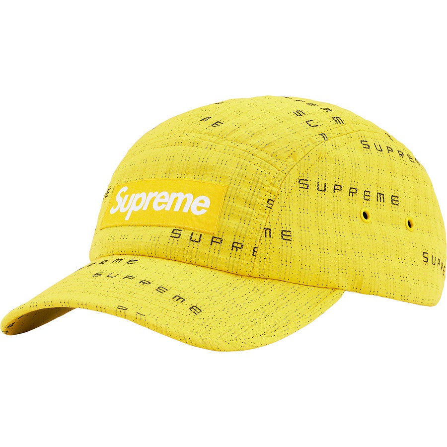 Details on Stitch Jacquard Camp Cap Lemon from spring summer 2022 (Price is $48)