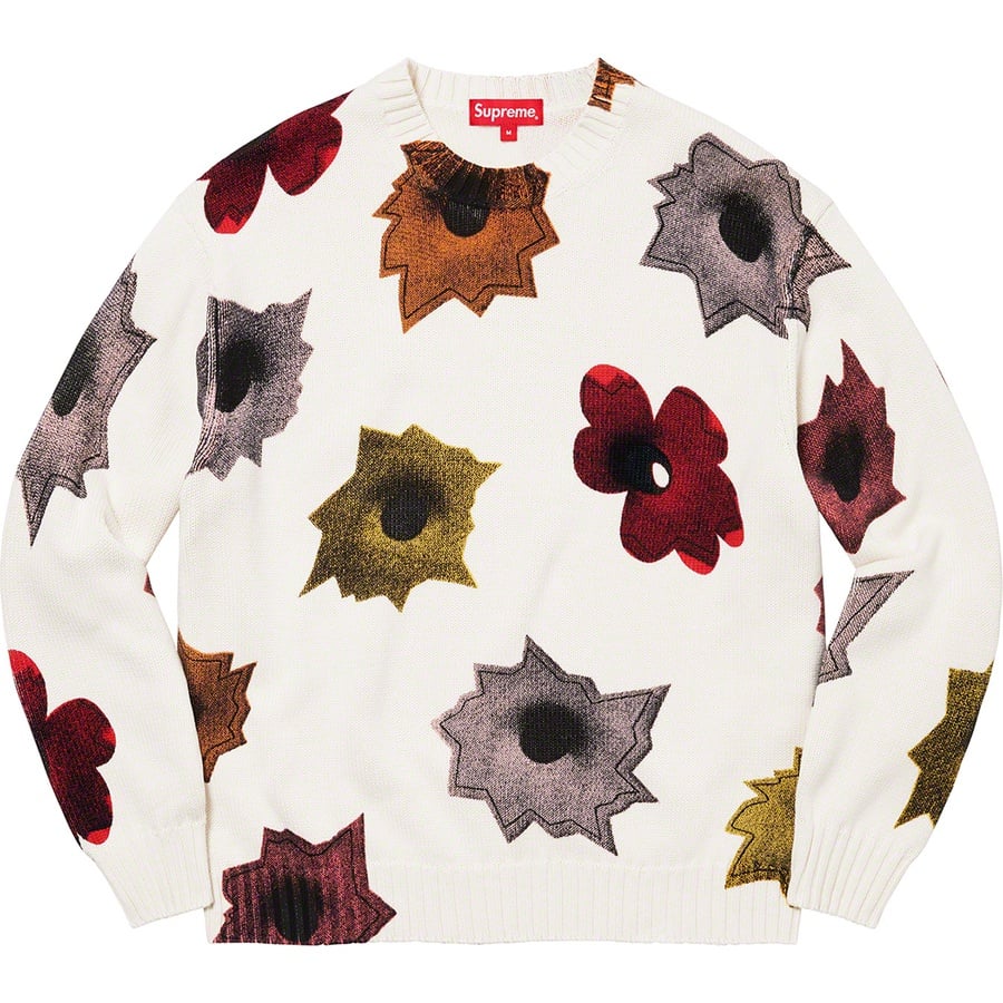 Details on Nate Lowman Sweater White from spring summer 2022 (Price is $168)