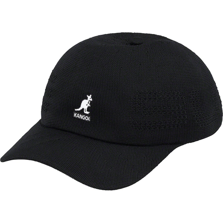 Details on Supreme Kangol Ventair Logo Spacecap Black from spring summer
                                                    2022 (Price is $68)