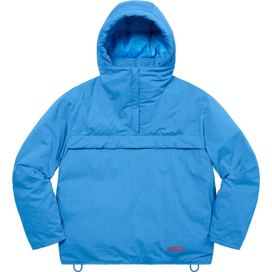 Details on Hooded Down Pullover Bright Blue from spring summer
                                                    2022 (Price is $268)