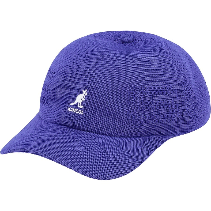 Details on Supreme Kangol Ventair Logo Spacecap Purple from spring summer 2022 (Price is $68)