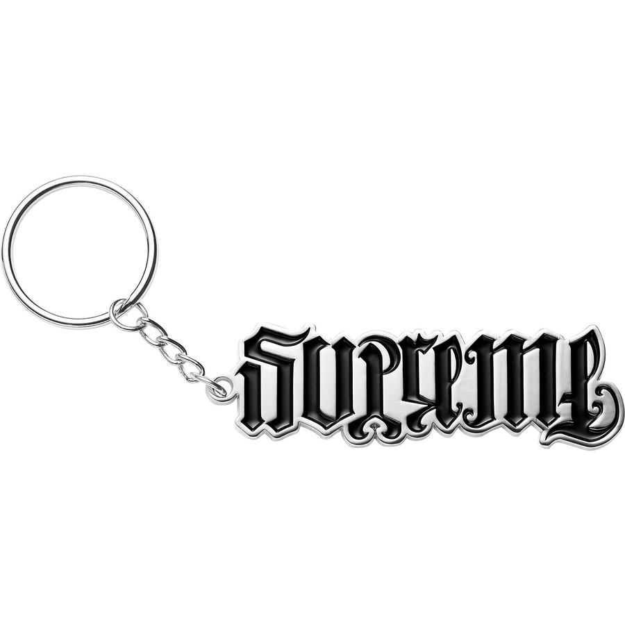 Details on Ambigram Keychain Black from spring summer 2022 (Price is $22)