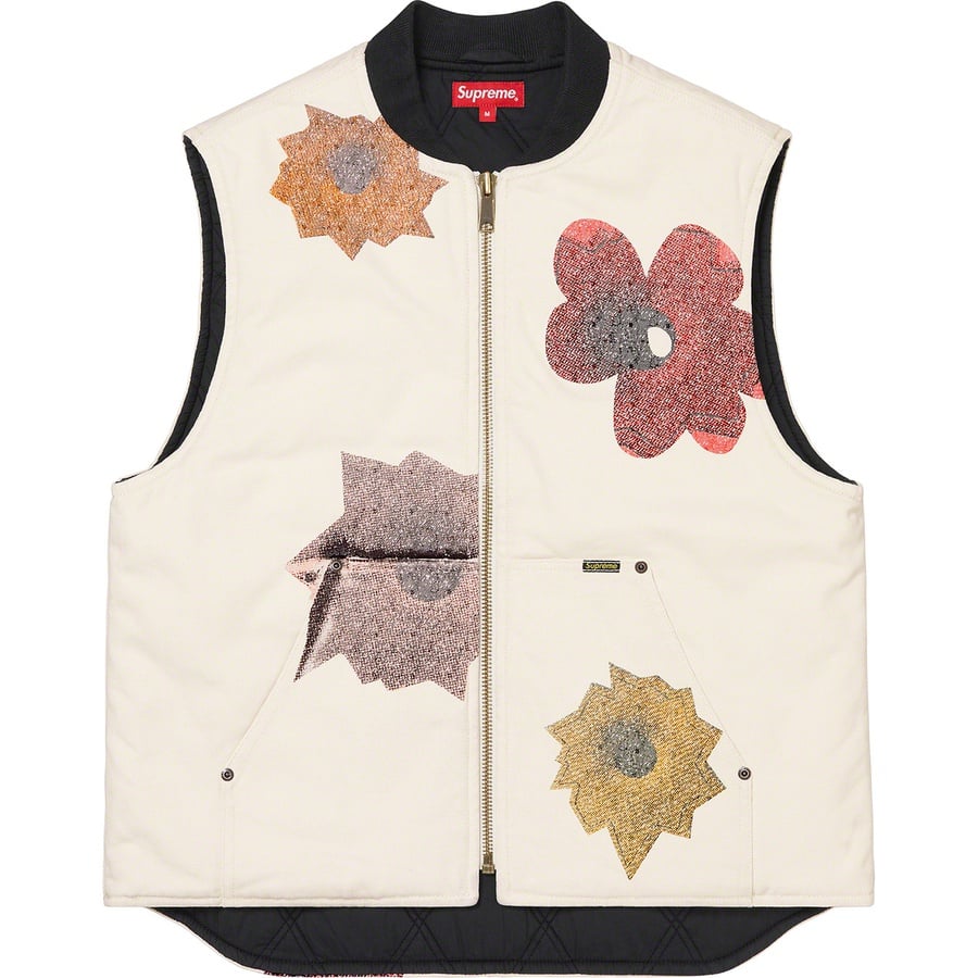 Details on Nate Lowman Work Vest Natural from spring summer 2022 (Price is $188)
