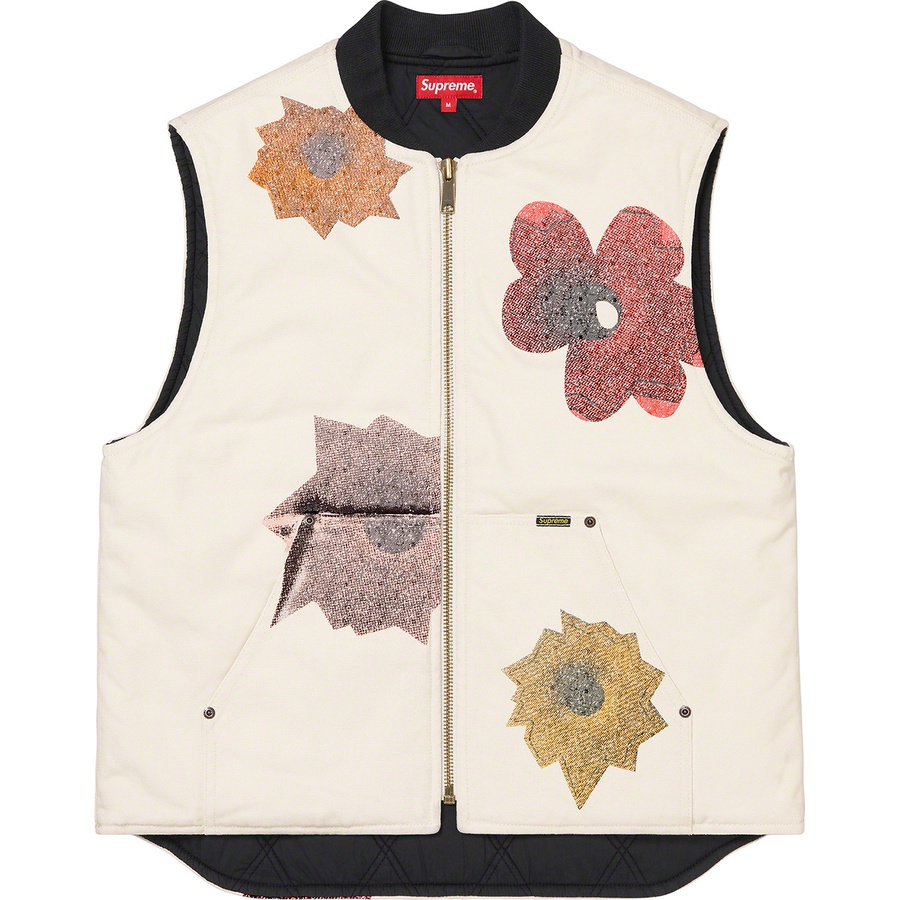 Details on Nate Lowman Work Vest Natural from spring summer
                                                    2022 (Price is $188)