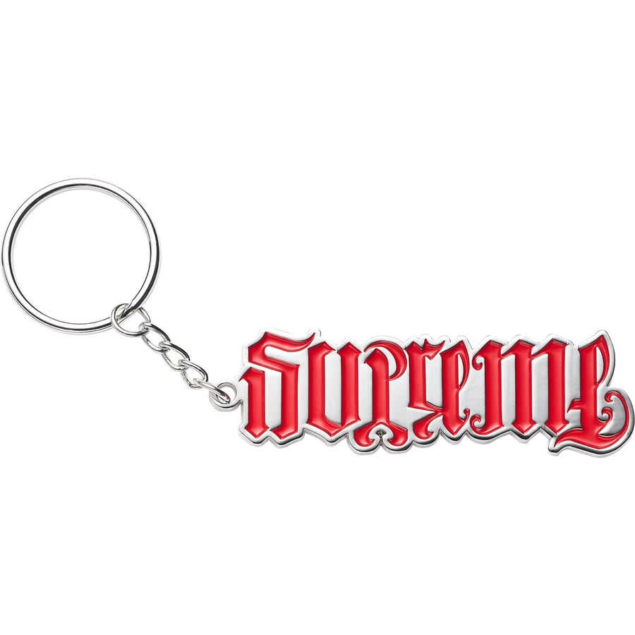 Details on Ambigram Keychain Red from spring summer
                                                    2022 (Price is $22)