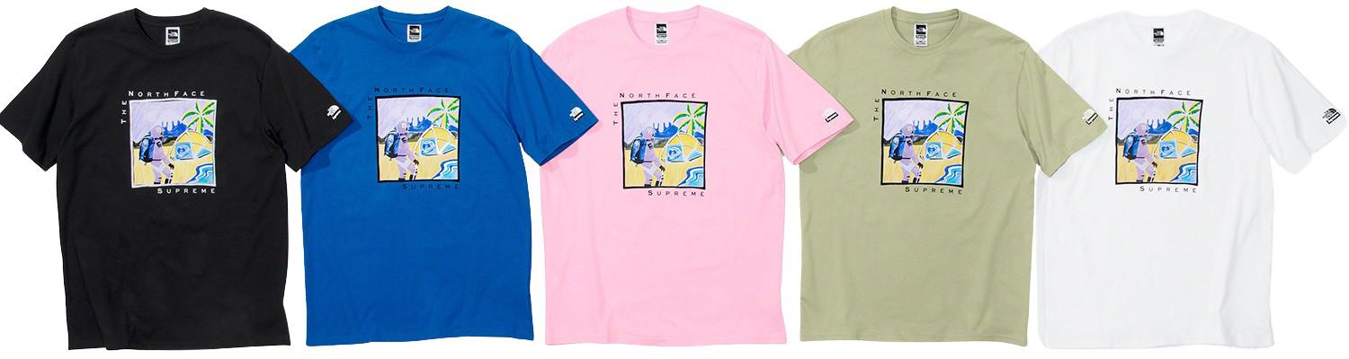 メンズSupreme North Face Sketch Tシャツ