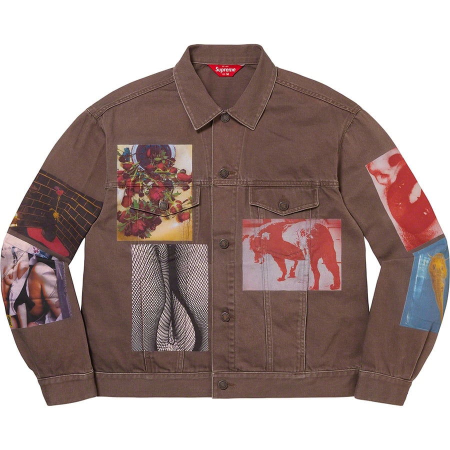 Details on Daidō Moriyama Denim Trucker Jacket Brown from spring summer
                                                    2022 (Price is $268)