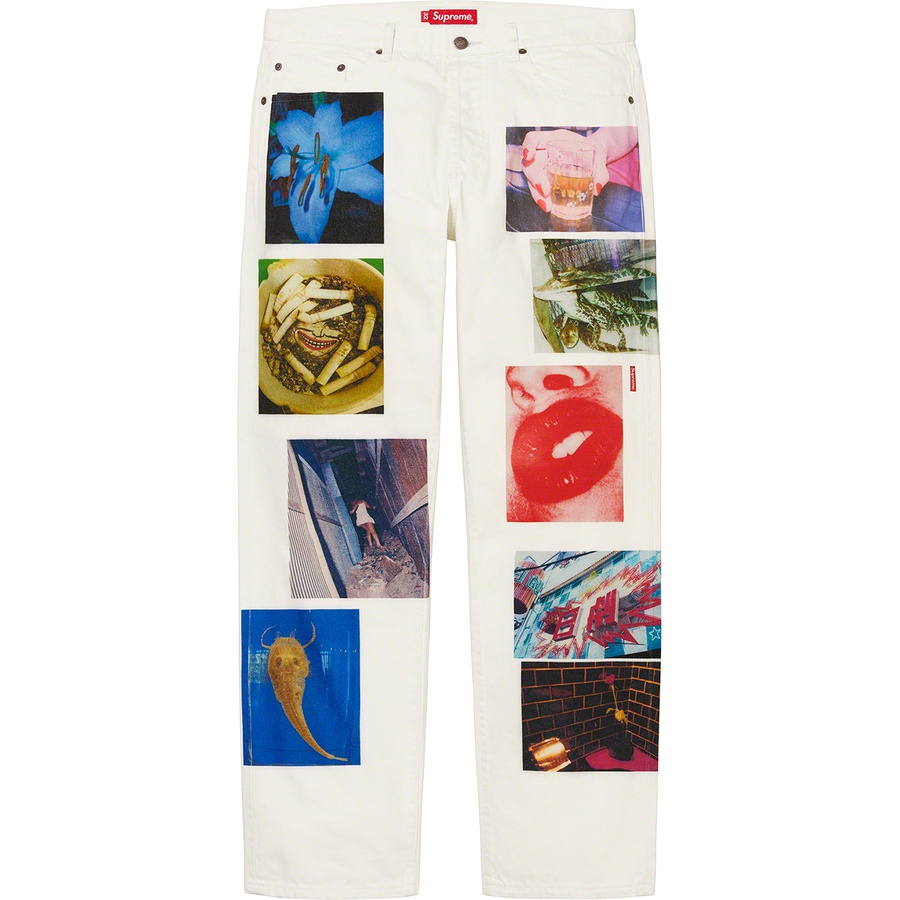 Details on Daidō Moriyama Regular Jean White from spring summer
                                                    2022 (Price is $268)