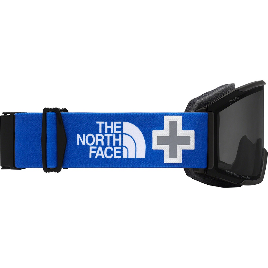 Details on Supreme The North Face SmithRescue Goggles Blue from spring summer 2022 (Price is $258)
