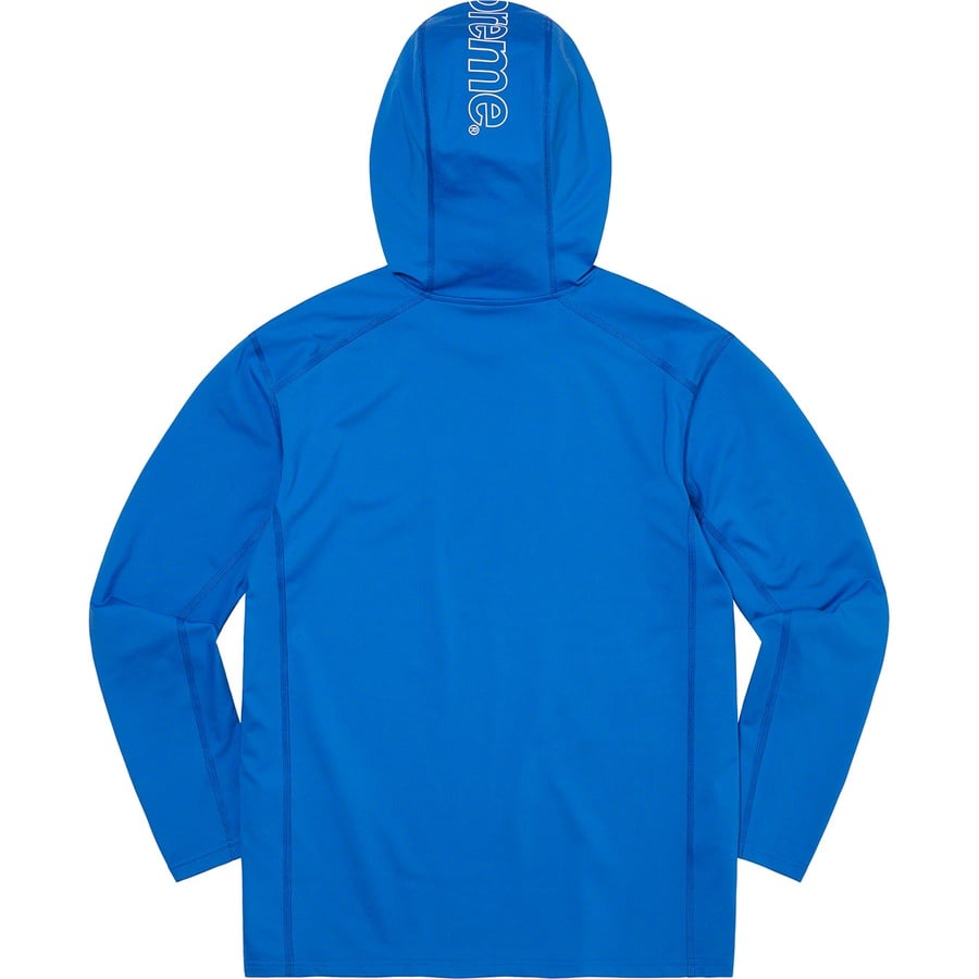 Details on Supreme The North FaceBase Layer L S Top Blue from spring summer
                                                    2022 (Price is $98)